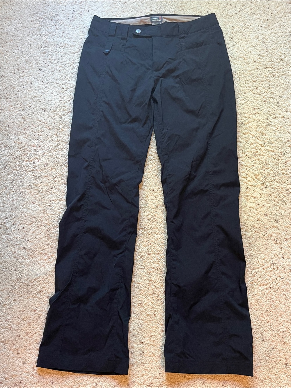 Royal Robbins Black Women's Chinos - Travel Stretch Pants